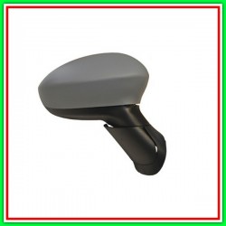 Right Cable RearViewer With Primer-Convex-Chrome FIAT Point-(Year 2012-2017)