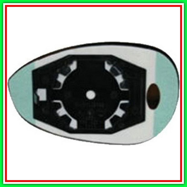Piastra Specchio Destra Convessa Cromata Fiat Punto-(Anno 2012-2017)