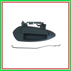 Maniglia Esterna Anteriore Destra-Con Primer Mod 3 Porte-Senza Foro Nottolino Fiat Punto-(Anno 2012-2017)