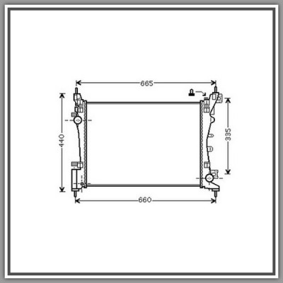 Radiatore Fiat Punto-(Anno 2012-2017)