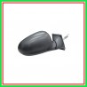 Retrovisore Destro A Cavi-Nero-Convesso-Cromato-Mod 2008 In Poi Fiat Idea-(Anno 2005-2012)