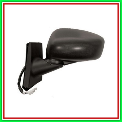 Electric-Black-Thermal-Convex-Chrome-Mod Left Rearviewer Until 2008 FIAT Idea-(Year 2005-2012)