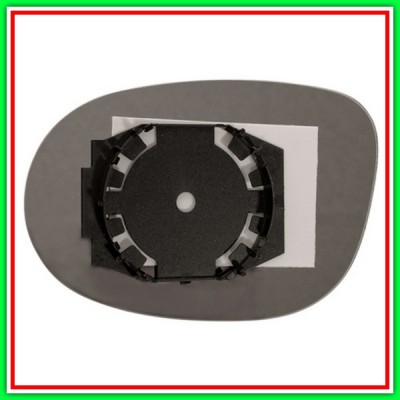 Mirror Plate Right Convessa-Chrome-Mod 2008 Onwards FIAT Idea-(Year 2005-2012)