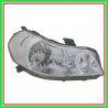 Right Projector H4 Electric Without Motor FIAT Sixteen-(Year 2007-2013)