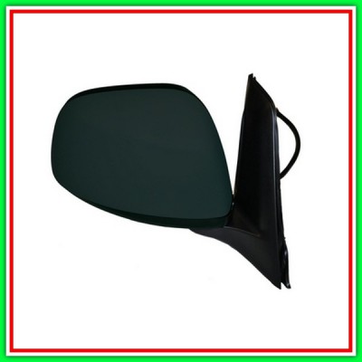 Retrovisore Destro Elettrico-Nero-Convesso-Cromato Fiat Sedici-(Anno 2007-2013)