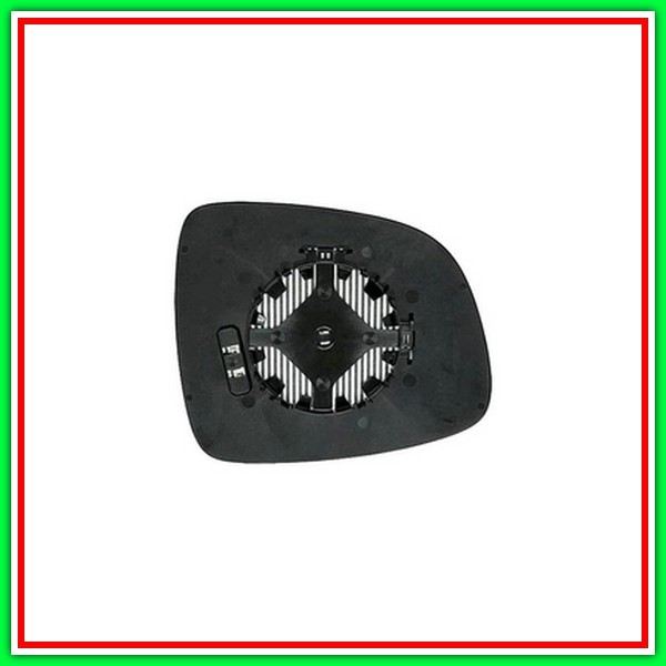 Piastra Specchio Destra Convessa-Cromata Fiat Sedici-(Anno 2007-2013)
