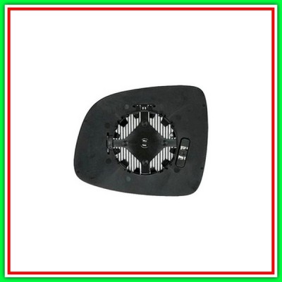Left Mirror Plate Aspheric Chrome FIAT Sixteen-(Year 2007-2013)