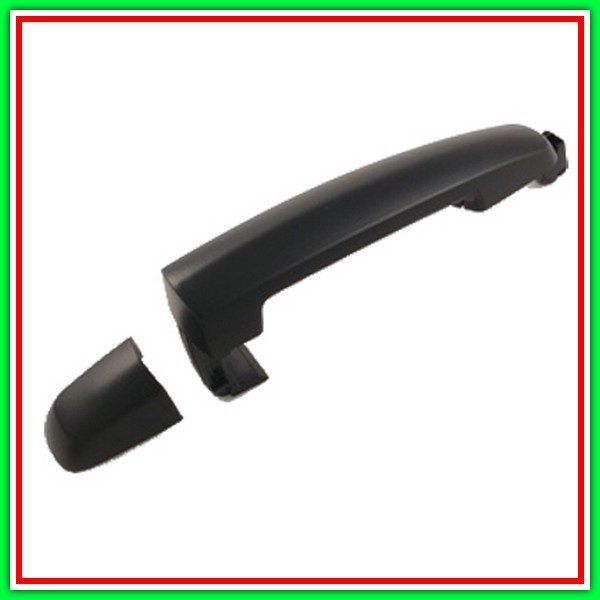 Maniglia Esterna Posteriore Destra-Sinistra-Nera-Senza Foro Nottolino Fiat Sedici-(Anno 2007-2013)