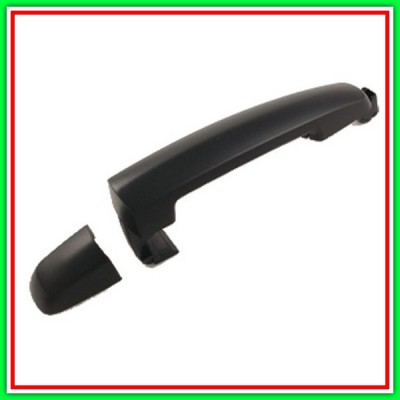 Maniglia Esterna Posteriore Destra-Sinistra-Nera-Senza Foro Nottolino Fiat Sedici-(Anno 2007-2013)