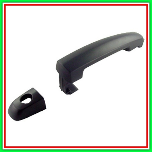 Front External Handle Left-Tailgate-Con Primer-Con Hole NOTTOLINO FIAT Sixteen-(Year 2007-2013)