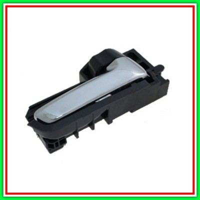 Maniglia Interna Anteriore-Posteriore Destra-Con Leva Cromata-Pulsante Chiusura Nero-Mostrina Nera Fiat Sedici-(Anno 2007-2013)