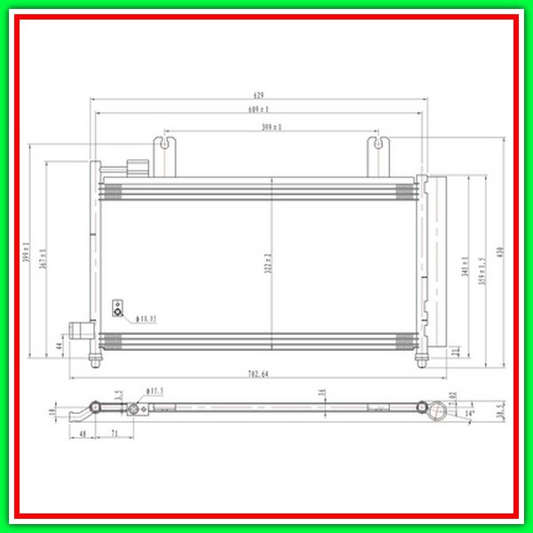 Condensatore Fiat Sedici-(Anno 2007-2013)