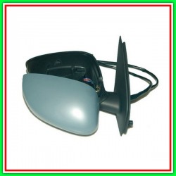 Electric-Thermal Right Rearview Mirror With Primer-Convesso-Chrome-Mod 3 Doors FIAT Stylus-(Year 2001-2010)