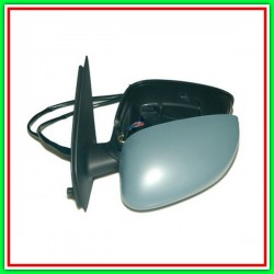 Electric-Thermal Left Rearview Mirror With Primer-With Probe-Aspheric-Chrome-Mod 3 Doors FIAT Stylus-(Year 2001-2010)