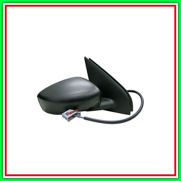 Retrovisore Sinistro Elettrico-Nero-Termico-Con Sonda-Asferico-Cromato-Mod 5 Porte Fiat Stilo-(Anno 2001-2010)