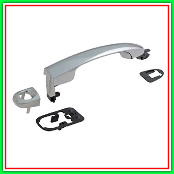 Maniglia Esterna Anteriore Sinistra Cromata-Con Foro Nottolino Fiat Stilo-(Anno 2001-2010)