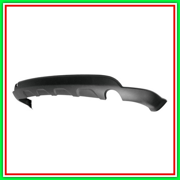 Paraurti Posteriore Inferiore Nero Goffrato Con Scarico Singolo A Destra Fiat Freemont-(Anno 2011-2016)