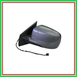 Retrovisore Sinistro Elettrico-Termico Con Primer-Chiudibile-Convesso-Cromato Fiat Freemont-(Anno 2011-2016)