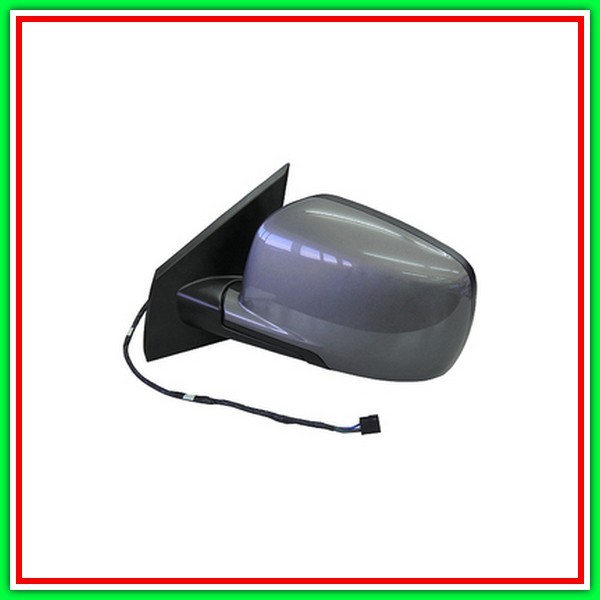 Retrovisore Sinistro Elettrico-Termico Con Primer-Chiudibile-Convesso-Cromato Fiat Freemont-(Anno 2011-2016)