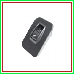 Black Push button-1 Switch-Raiser Front Door Right-4 Pins FIAT Florin-(Year 2007-2016)