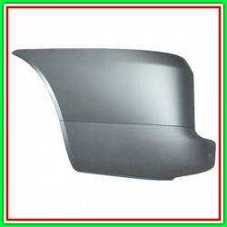 Cantonale Sinistro Paraurti Posteriore Nero Goffrato Fiat Doblo-(Anno 2005-2009)
