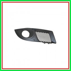 Griglia Destra Paraurti Nera-Con Sede Fendi Fiat Doblo-(Anno 2005-2009)