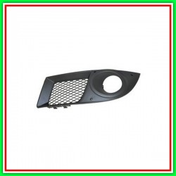 Griglia Sinistra Paraurti Nera-Con Sede Fendi Fiat Doblo-(Anno 2005-2009)