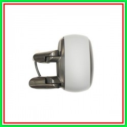 Retrovisore Sinistro Elettrico-Termico Con Primer-Convesso-Cromato Fiat Doblo-(Anno 2005-2009)