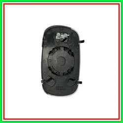 Piastra Specchio Destra-Sinistra-Convessa-Cromata Fiat Doblo-(Anno 2005-2009)