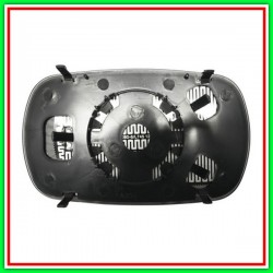 Mirror Plate Right-Left-Convex-Thermal-Chrome FIAT Doublo-(Year 2005-2009)