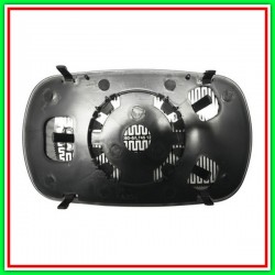 Piastra Specchio Destra-Sinistra-Convessa-Termica-Cromata Fiat Doblo-(Anno 2005-2009)