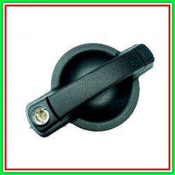 Maniglia Esterna Anteriore Destra-Nera-Con Foro Nottolino Fiat Doblo-(Anno 2005-2009)