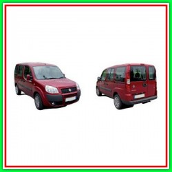 Maniglia Esterna Anteriore Destra-Nera-Con Foro Nottolino-Con Set Chiavi Fiat Doblo-(Anno 2005-2009)