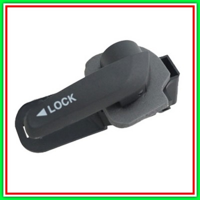 Maniglia Interna Anteriore Destra-Nera Fiat Doblo-(Anno 2005-2009)