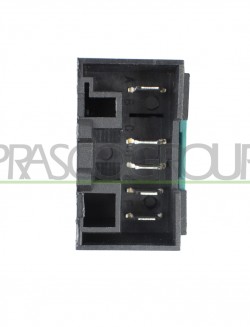 Interruttore Alzacristallo Destro Nero-Porta Anteriore Sinistra-5 Pins Fiat-Doblo'-Mod. 11/05-08/09