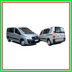 Retrovisore Destro A Cavi-Nero-Convesso-Cromato-Vetro Singolo Fiat Scudo-(Anno 2007-2016)