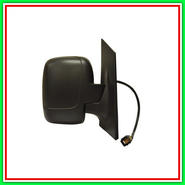 Retrovisore Destro Elettrico-Nero-Termico-Con Sonda-Convesso-Cromato-Vetro Singolo Fiat Scudo-(Anno 2007-2016)