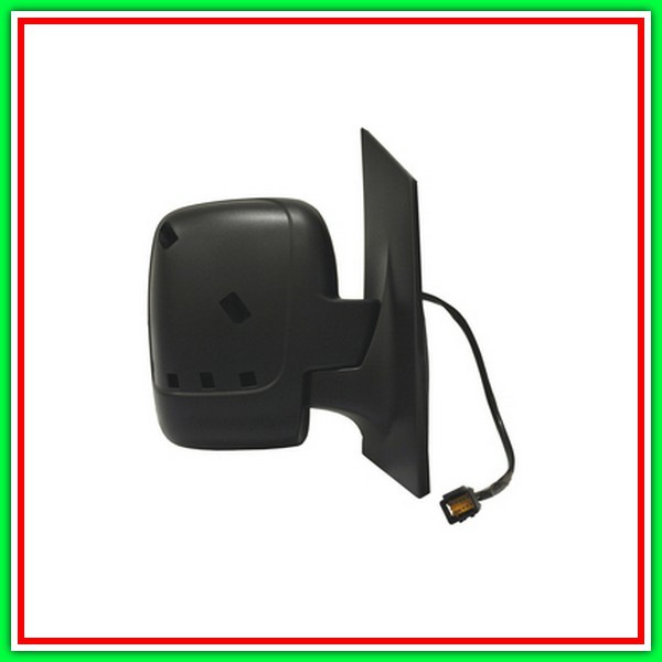 Retrovisore Destro Elettrico-Termico-Con Primer-Con Sonda-Convesso-Cromato-Vetro Singolo Fiat Scudo-(Anno 2007-2016)
