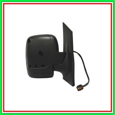 Retrovisore Destro Elettrico-Termico-Con Primer-Con Sonda-Convesso-Cromato-Vetro Singolo Fiat Scudo-(Anno 2007-2016)