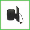 Retrovisore Destro Elettrico-Termico-Con Primer-Con Sonda-Convesso-Cromato-Vetro Singolo Fiat Scudo-(Anno 2007-2016)