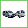 Retrovisore Sinistro Elettrico-Termico Con Primer-Chiudibile-Vetro Doppio-Convesso-Cromato Fiat Scudo-(Anno 2007-2016)