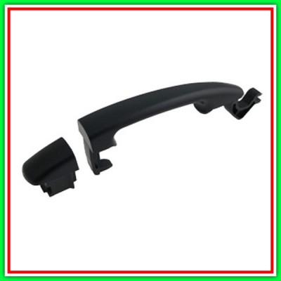 Maniglia Esterna Scorrevole Destra-Sinistra-Nera-Senza Foro Nottolino Fiat Scudo-(Anno 2007-2016)