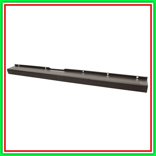 Paraurti Posteriore Centrale-Grigio Goffrato Chiaro-Con Tracce Pdc Fiat Ducato-(Anno 2006-2014)