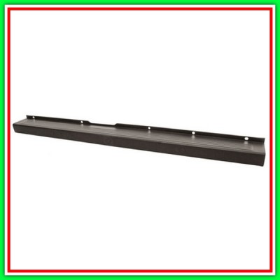 Paraurti Posteriore Centrale-Grigio Goffrato Chiaro-Con Tracce Pdc Fiat Ducato-(Anno 2006-2014)
