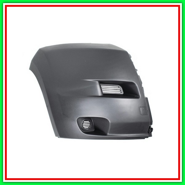 Cantonale Destro Paraurti Anteriore-Nero Fiat Ducato-(Anno 2006-2014)