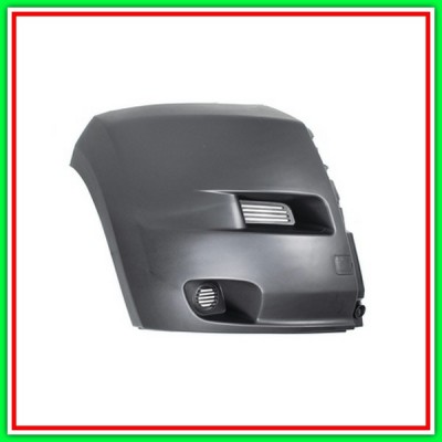 Cantonale Destro Paraurti Anteriore-Nero Fiat Ducato-(Anno 2006-2014)