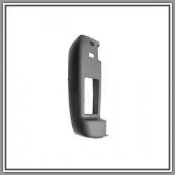 Cantonale Sinistro Paraurti Posteriore Grigio Scuro Goffrato Mod Maxi (15-17M3) Fiat Ducato-(Anno 2006-2014)