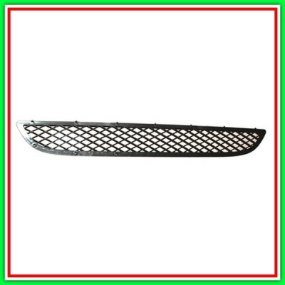 Griglia Centrale Paraurti Anteriore-Nera Fiat Ducato-(Anno 2006-2014)