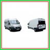 Retrovisore Destro Manuale Nero-Braccio Corto-Con Fanale-Convesso-Cromato-Lampadina 5W Fiat Ducato-(Anno 2006-2014)