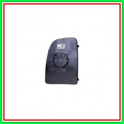 Piastra Specchio Destra Superiore-Convessa-Cromata Fiat Ducato-(Anno 2006-2014)